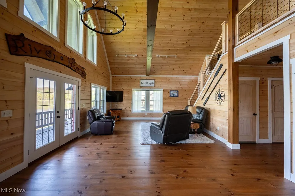 Long view from kitchen area.