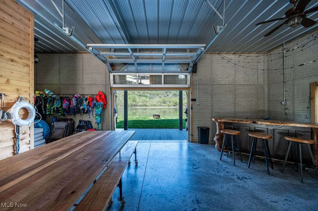 Additional view looking out over the river.