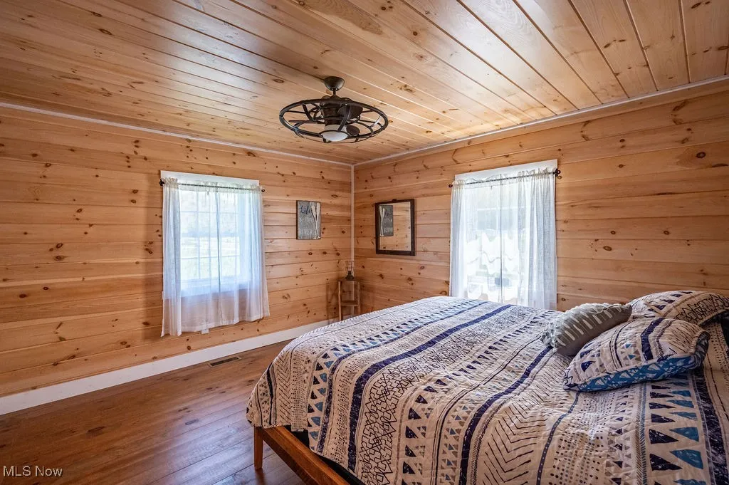 Bedroom #2 rooms with  extra light.