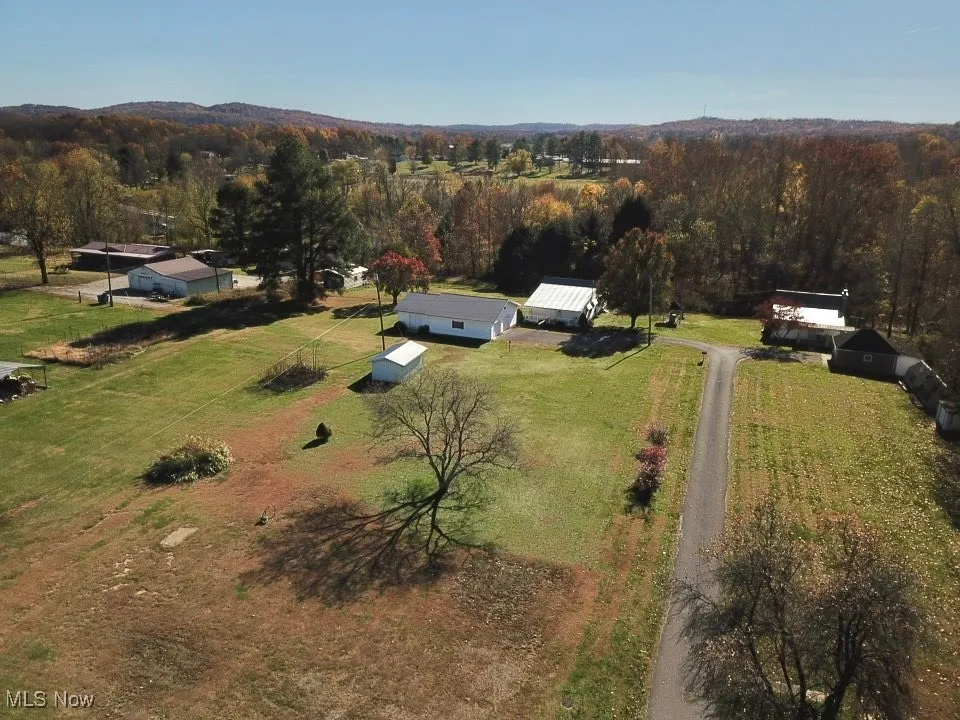 Overview of 2 acre lot