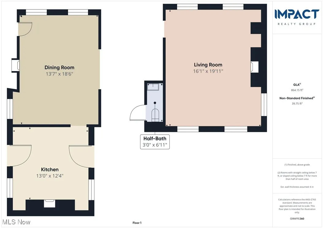 View of home floor plan