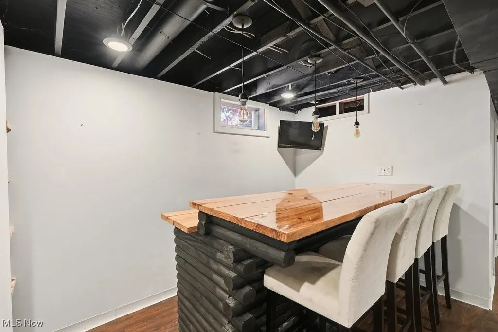 Basement - finished area with bar