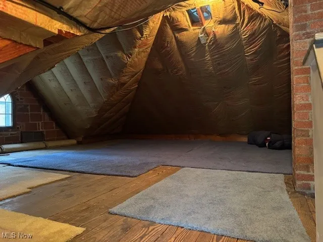 View of attic