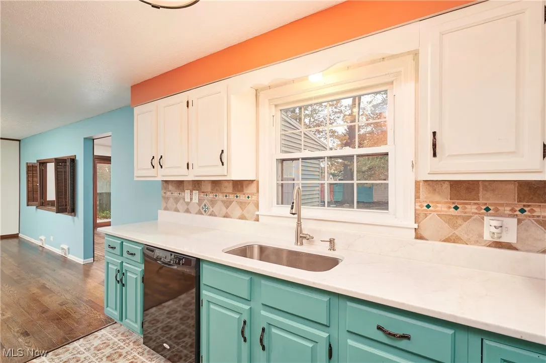 Bright colors and Mexican Tile.