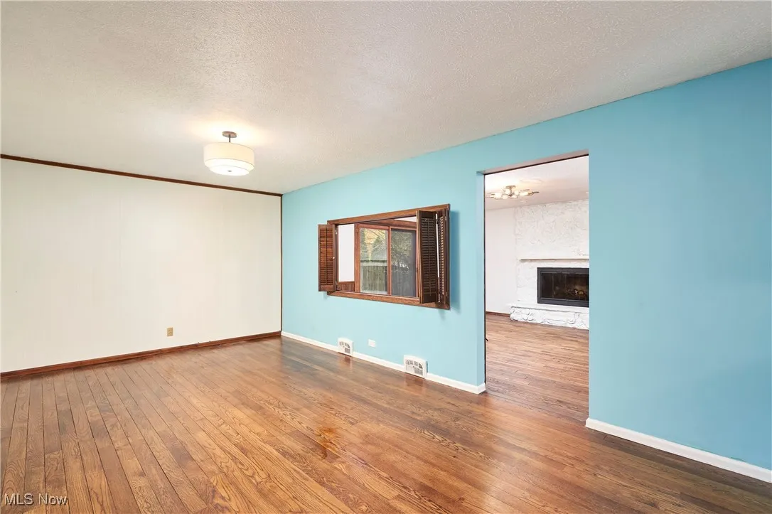 With window to Family Room.