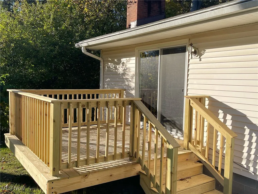 Deck just rebuilt fall of 2025!