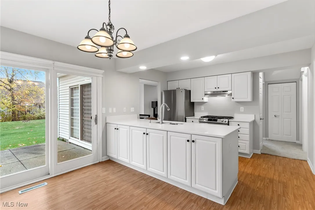 Sliding doors to the Patio