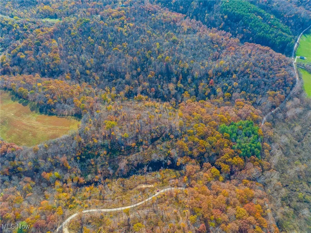 Aerial view of property and surrounding area