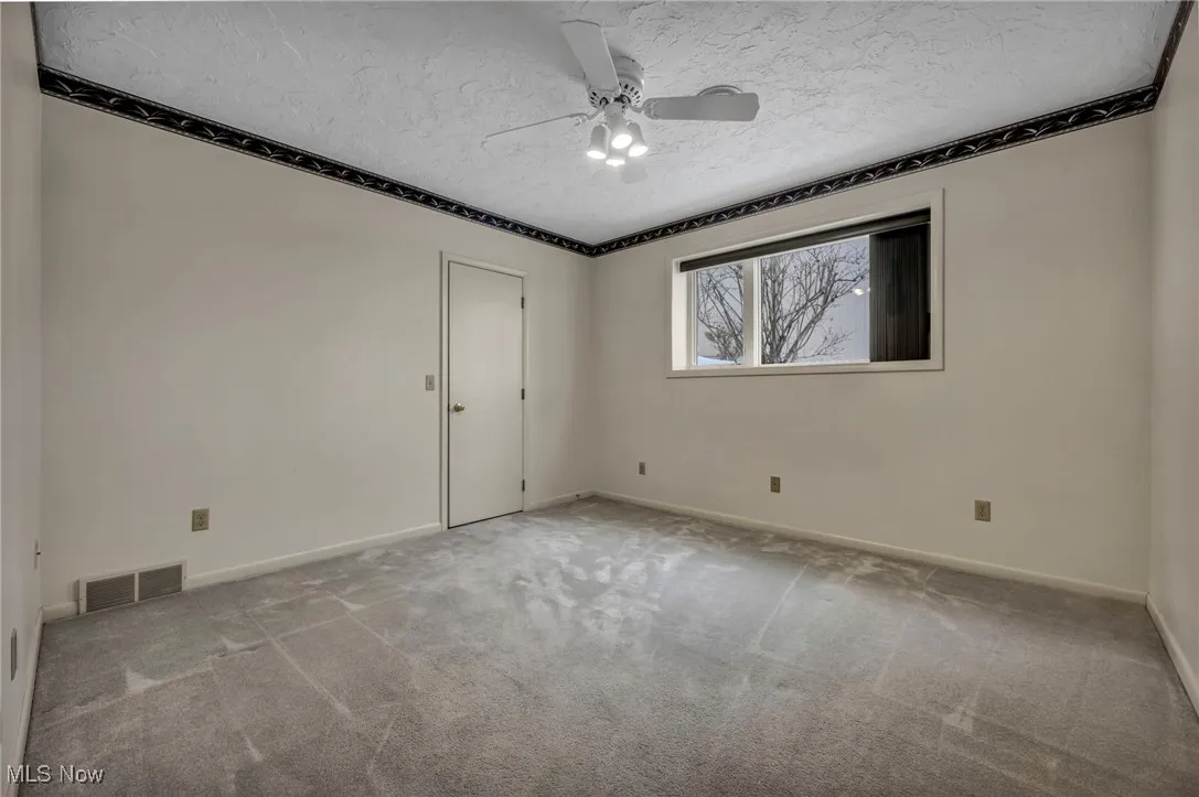 Lower Level bedroom has large walk in closet.