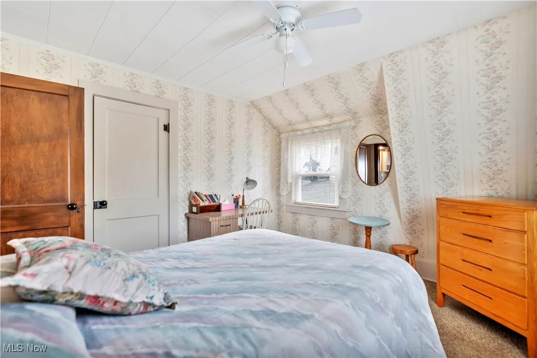 Carpeted bedroom #1 with nice natural light