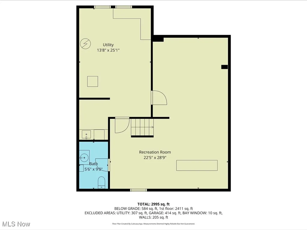 View of floor plan / room layout