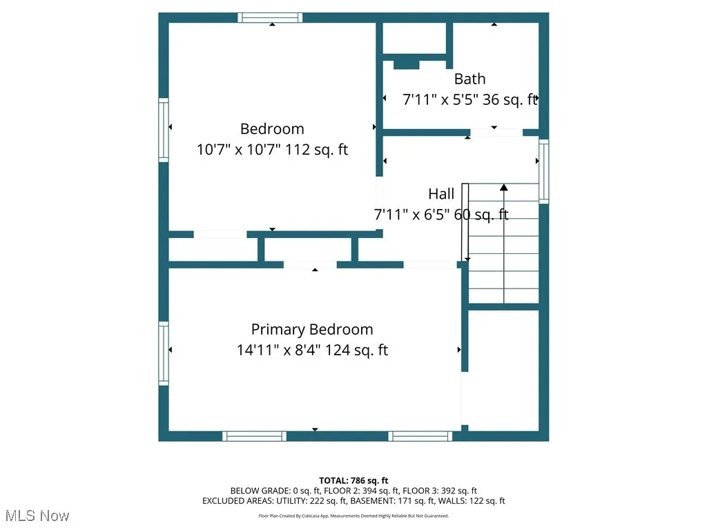 View of floor plan / room layout
