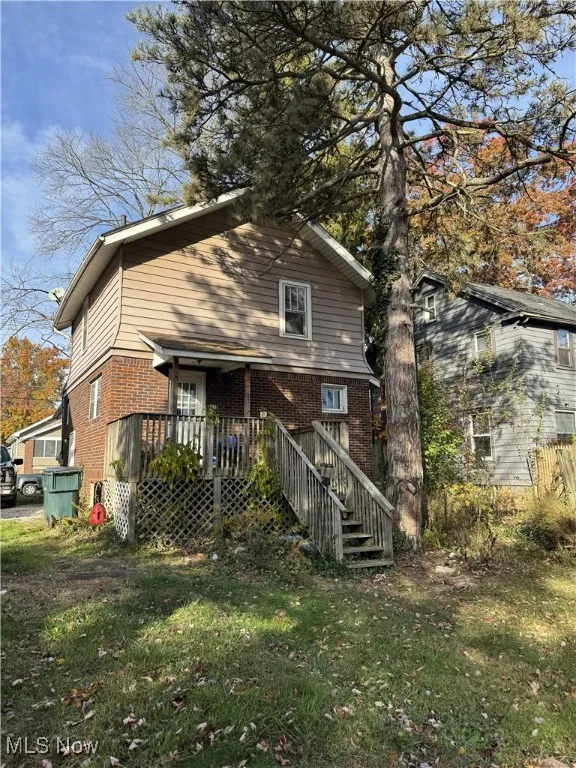 100 Victor Avenue Cuyahoga Falls Ohio 44221 is a two bedroom and one bath rental home with an unfinished but clean & painted basement with glass block windows. Bright with natural light this property has an awesome front porch, its own driveway for offstreet parking, 2 bedrooms and bath upstairs with Living Room, Dining Room and Kitchen on the 1st floor. Don't miss this awesome rental in the Falls! Call your favorite real estate professional or the listing Agent for a private tour!