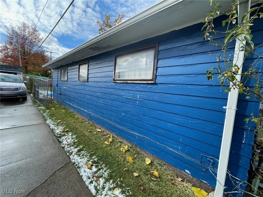 South view of the home