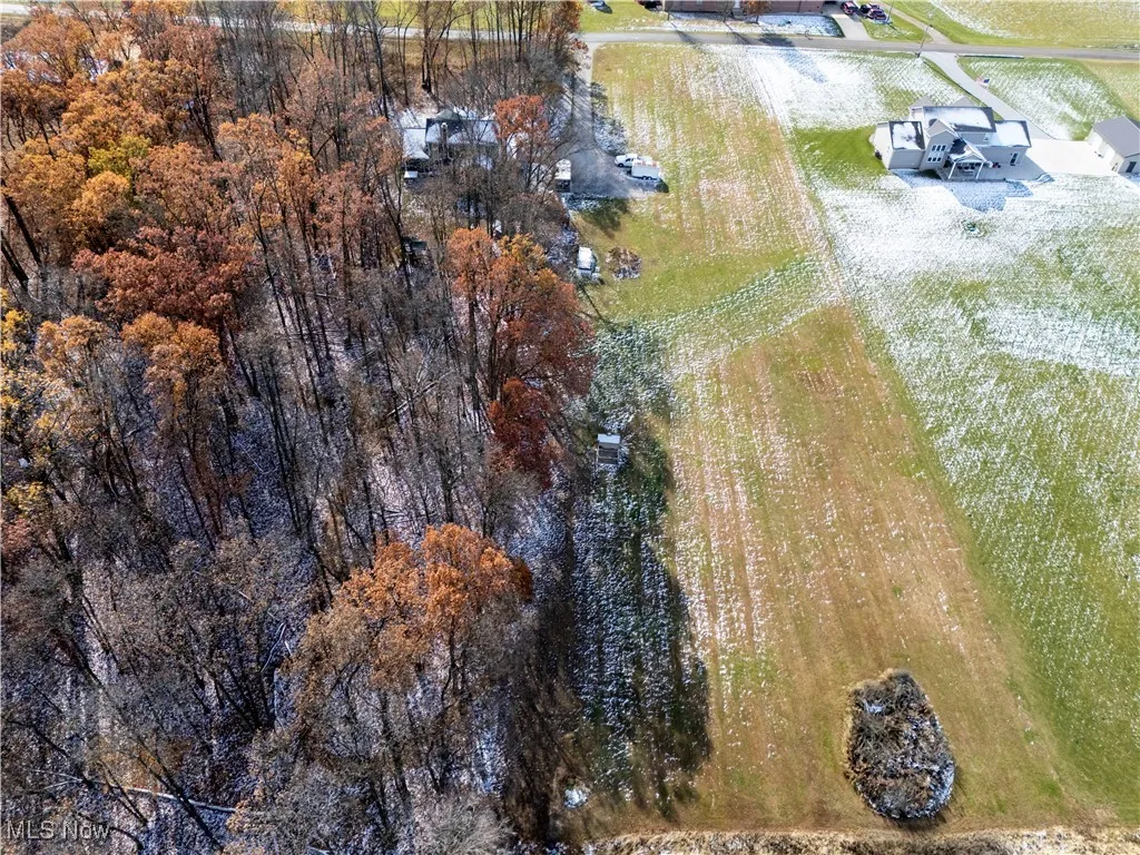 Aerial view of property's location