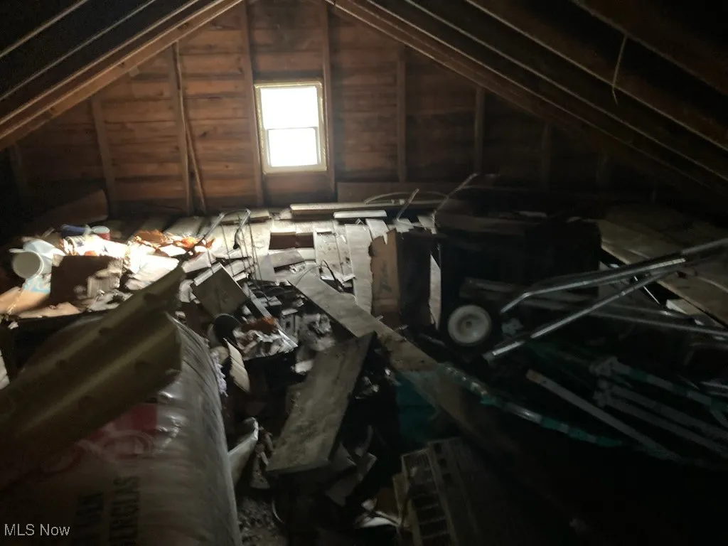 View of attic