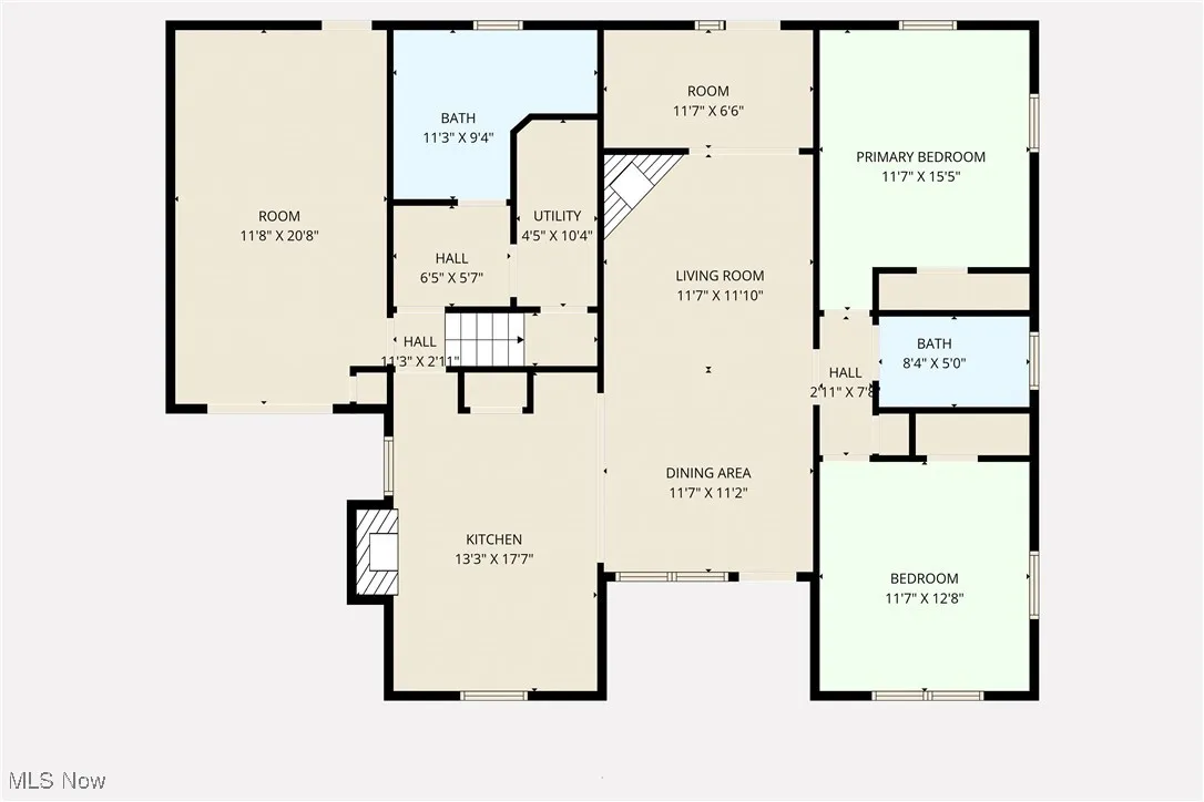View of floor plan / room layout