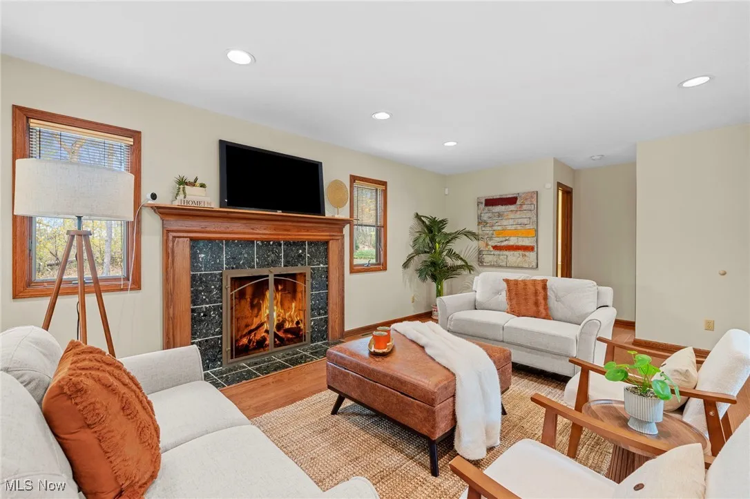 Family Room with Fireplace