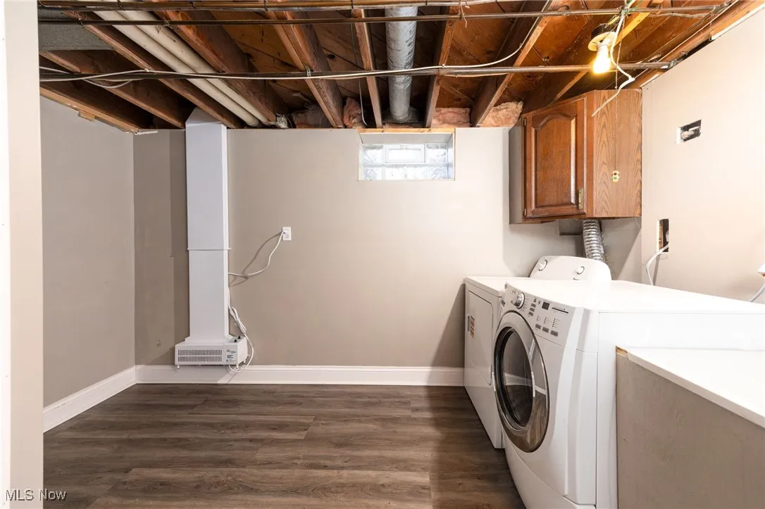 Huge laundry room.