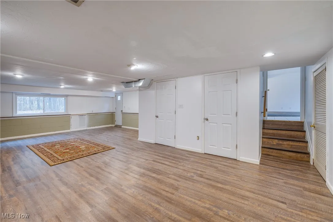 Lower level great room