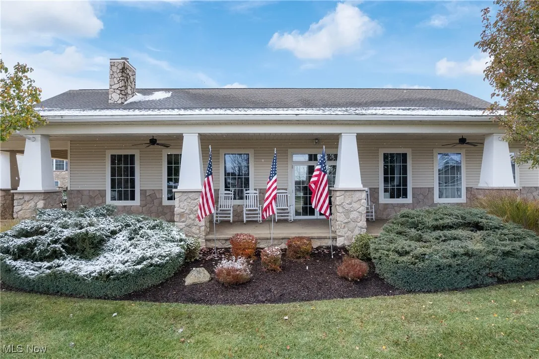 Another view of the Community Clubhouse - The central hub for neighborhood gatherings and events.  Wait until you see the inside of the Clubhouse, it is amazing!