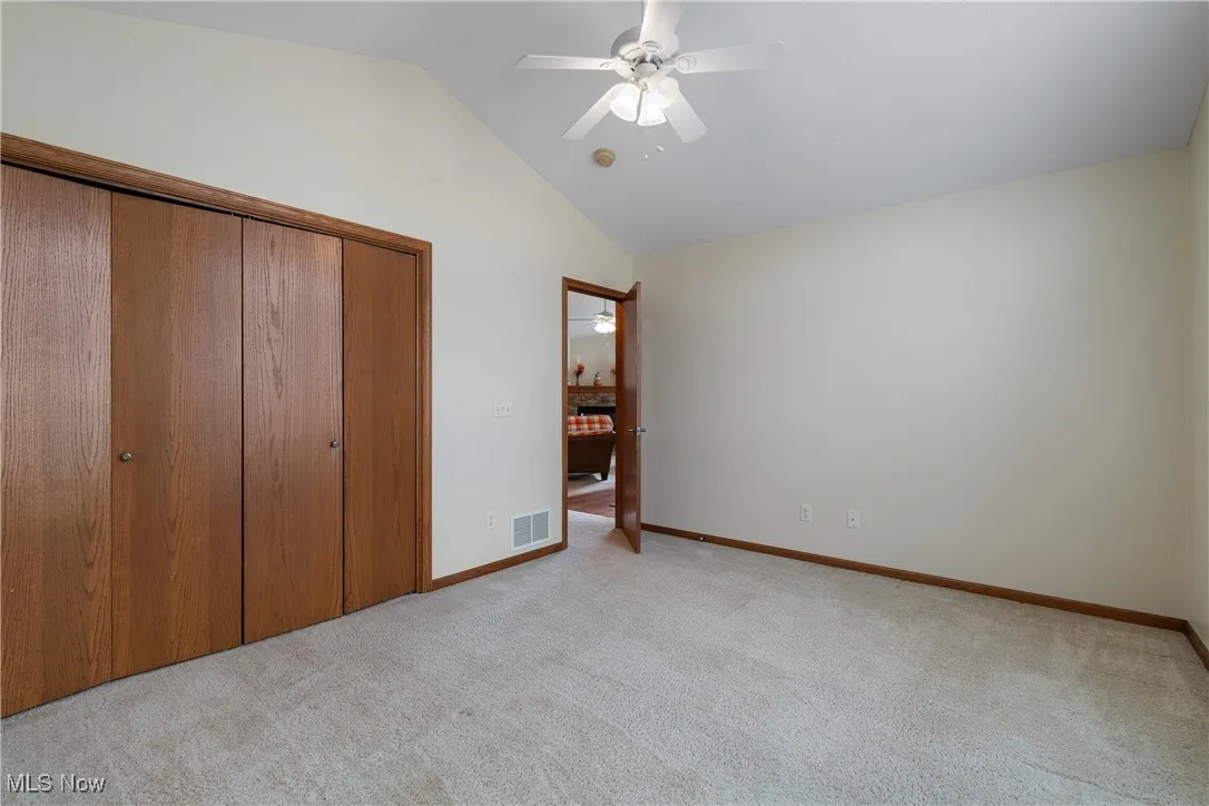 The double closet in the second  bedroom/Office/hobby room, gives you plenty of storage for whatever you might use it for.