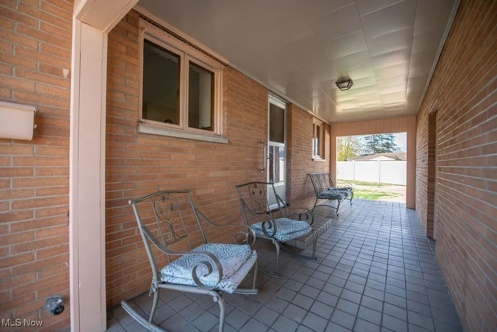 View of breezeway area