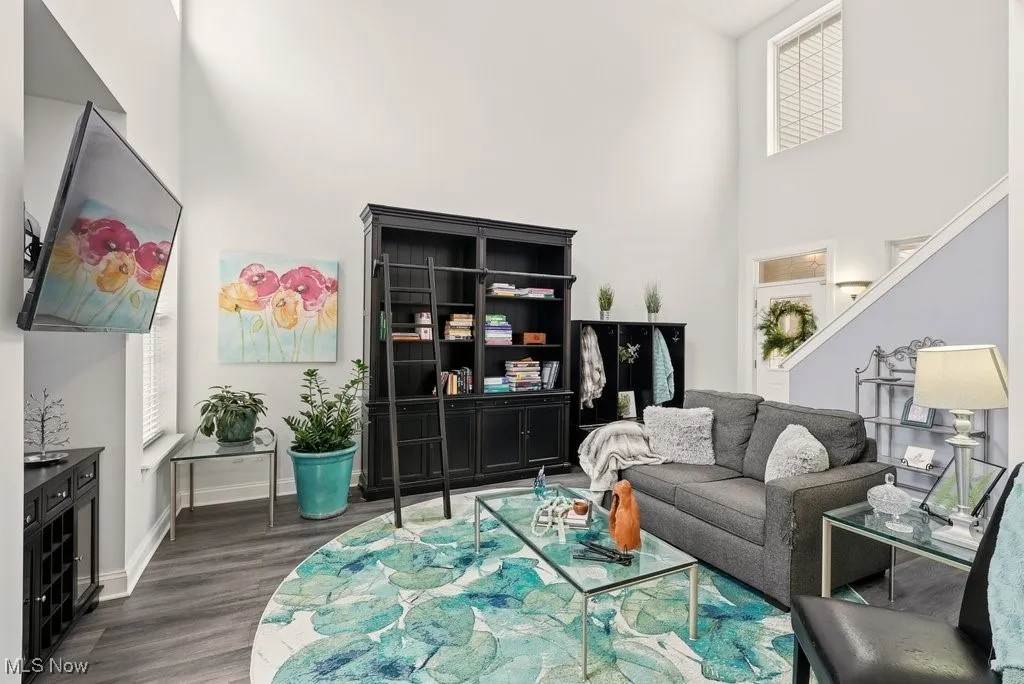 Great Room with View of Entryway