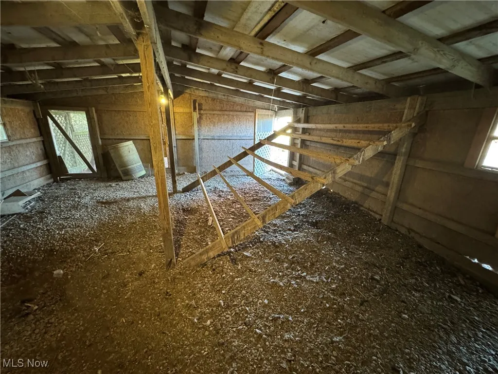 View of attic