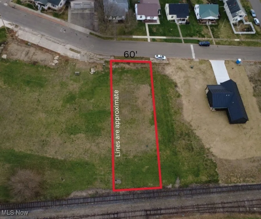 View of property location featuring property parcel outlined