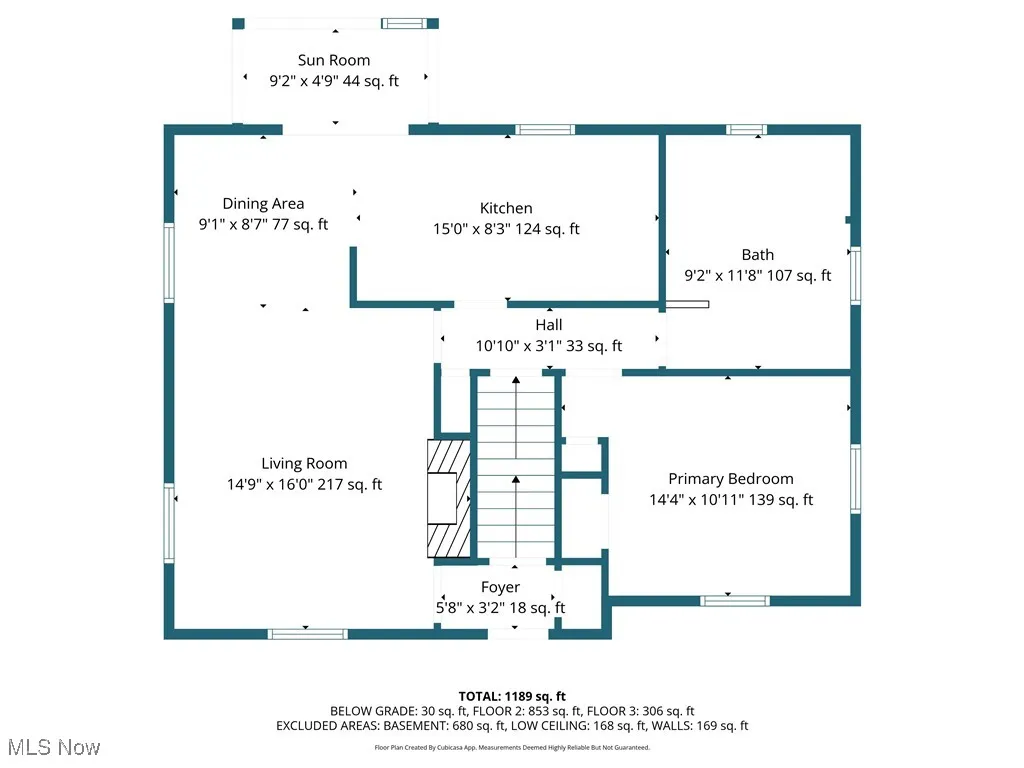 View of home floor plan