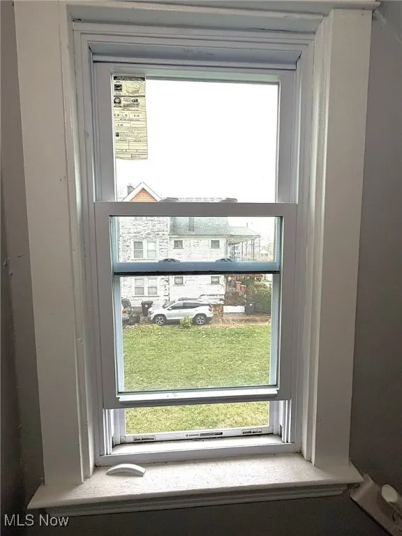 Detailed view-new window stairwell