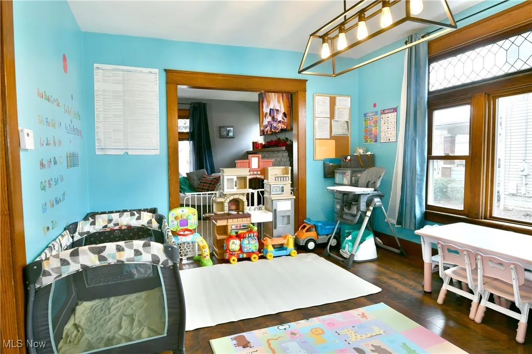 Dining Room featuring dark wood-type flooring