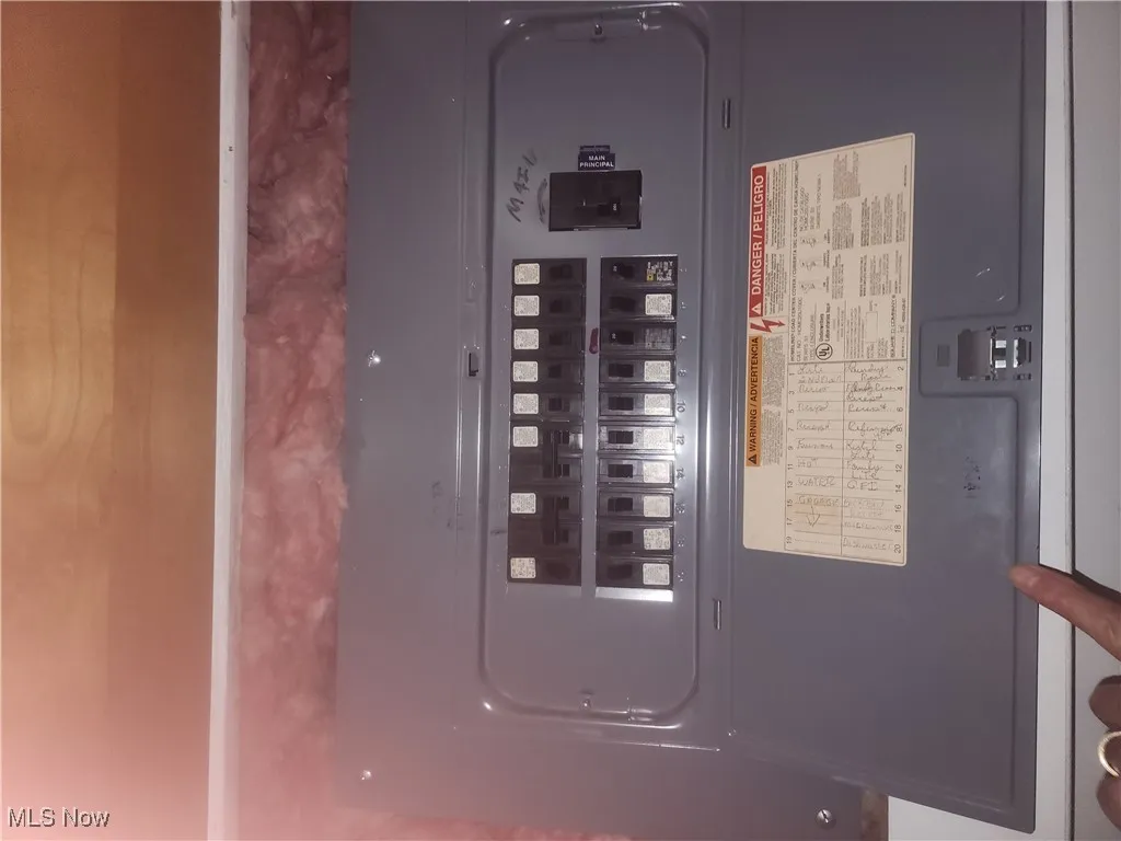 Utilities with electric panel
