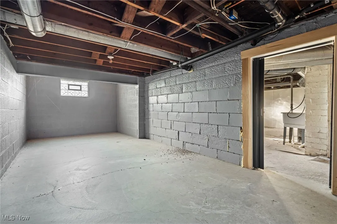 View of basement