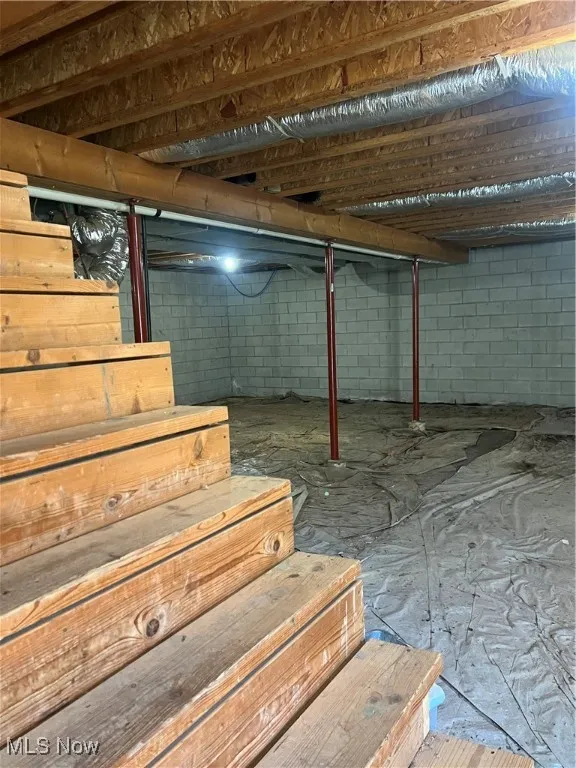 View of basement