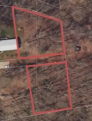 Aerial view of property's location