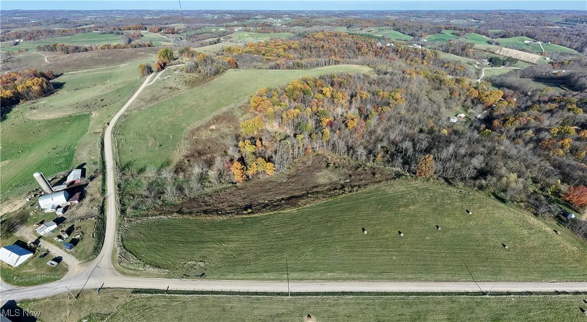 Aerial view of property's location