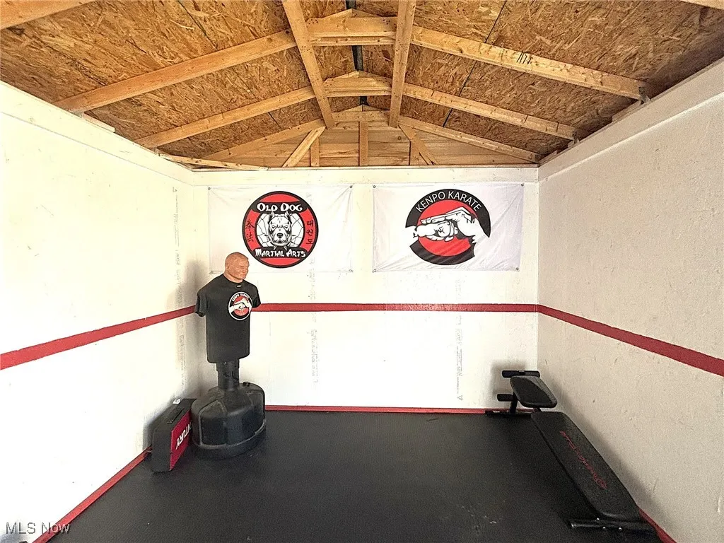 View of storage area