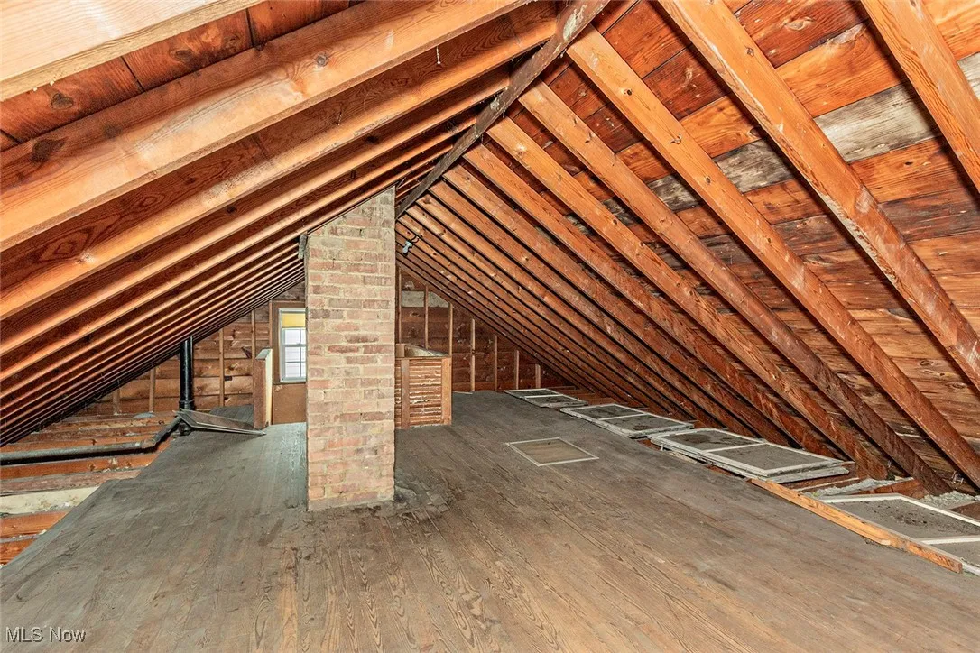 View of attic