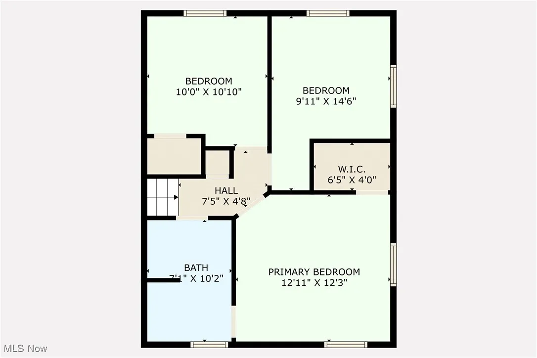 View of room layout