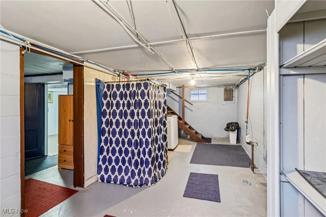 View of the lower level