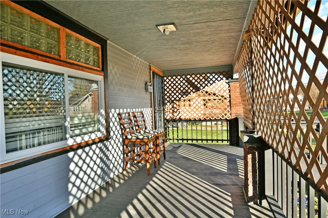 View of porch
