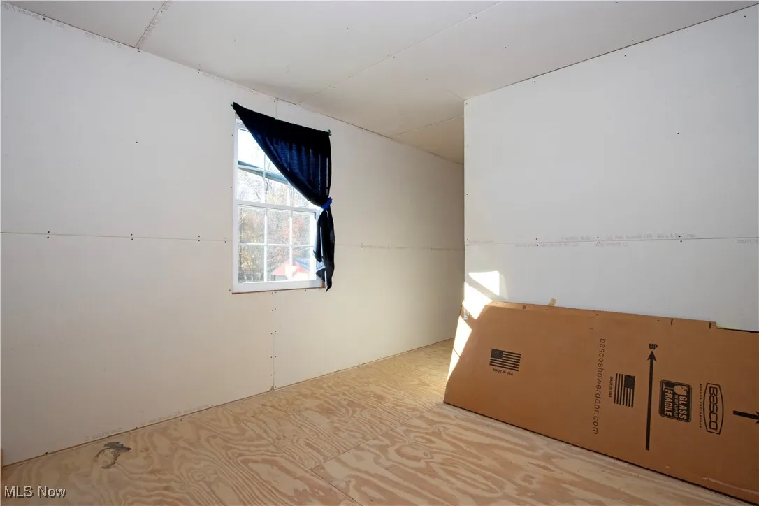 View of spare room