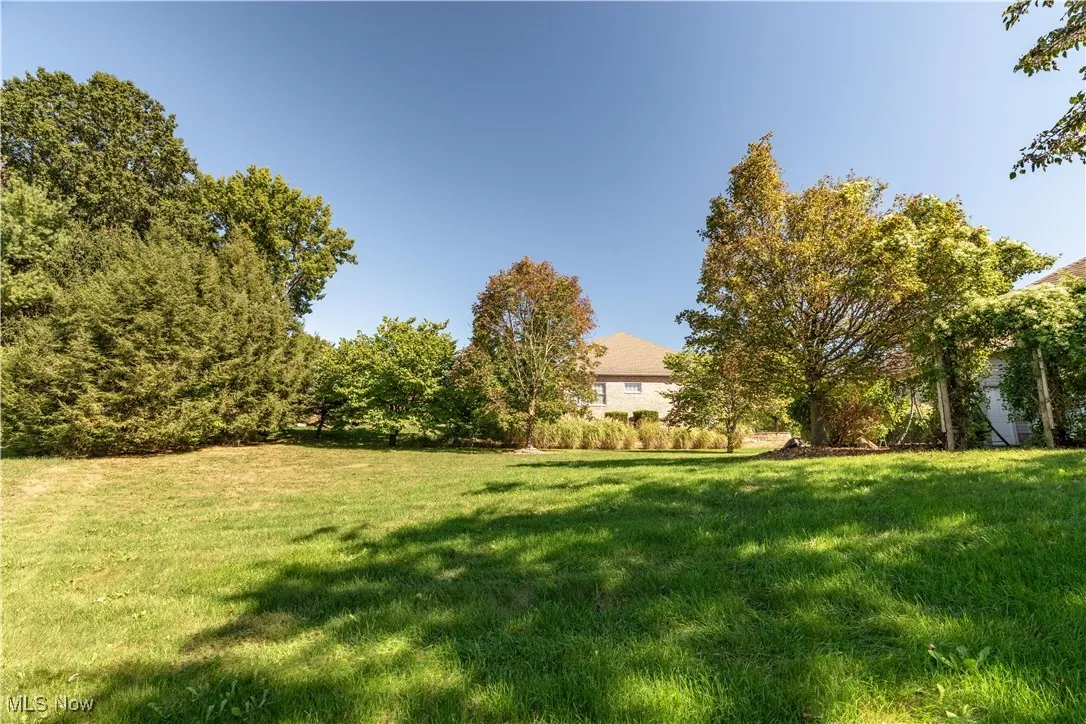 View of large corner lot