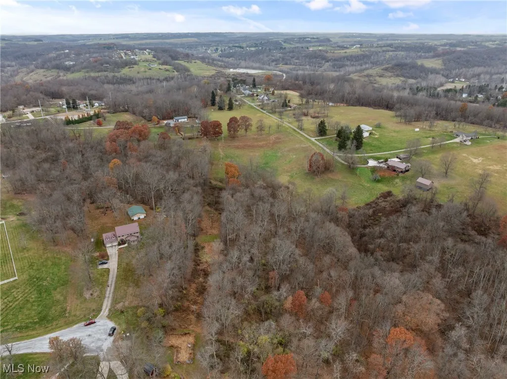 View of property location featuring a forest