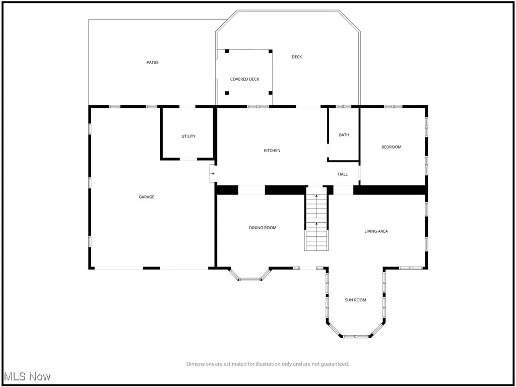 View of floor plan / room layout