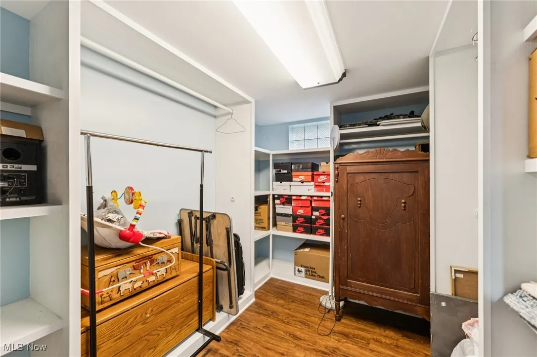 LOWER LEVEL FINISHED STORAGE AREA