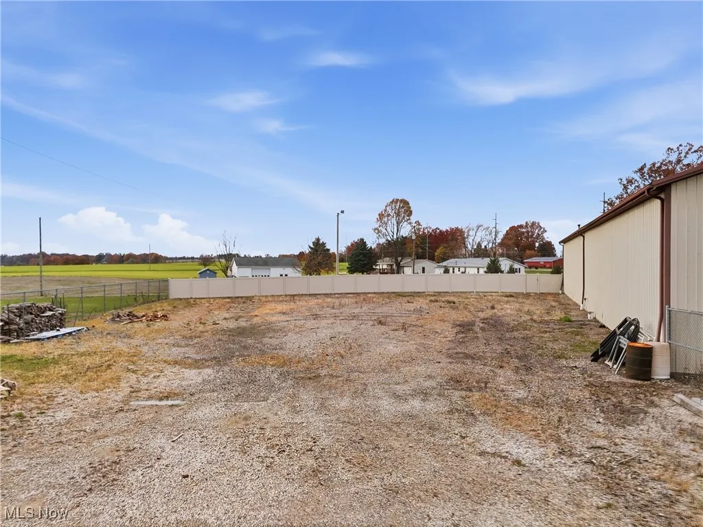 Chain Link fenced in area