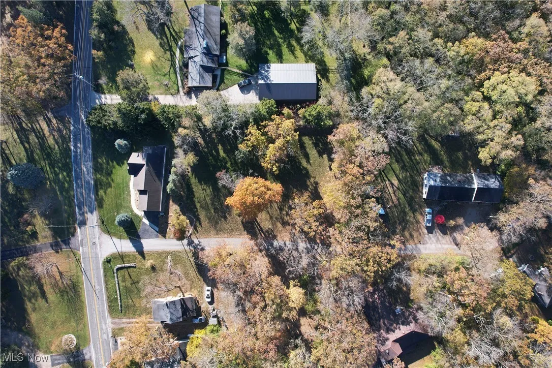 Aerial view of property's location